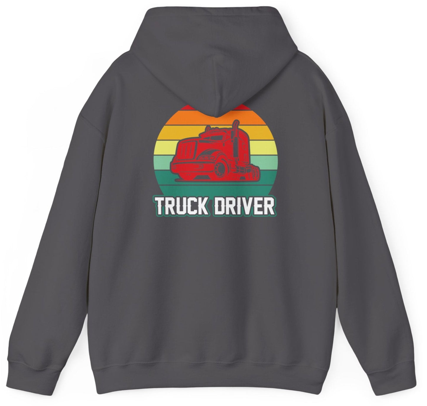 Hoodie, Trucker, Hooded Sweatshirt