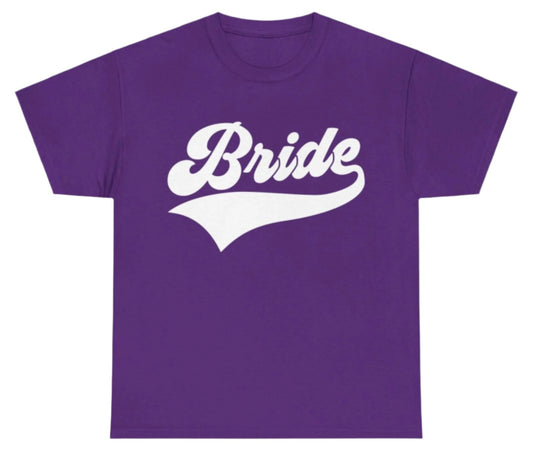 T-shirt, Bride, Cotton Tee