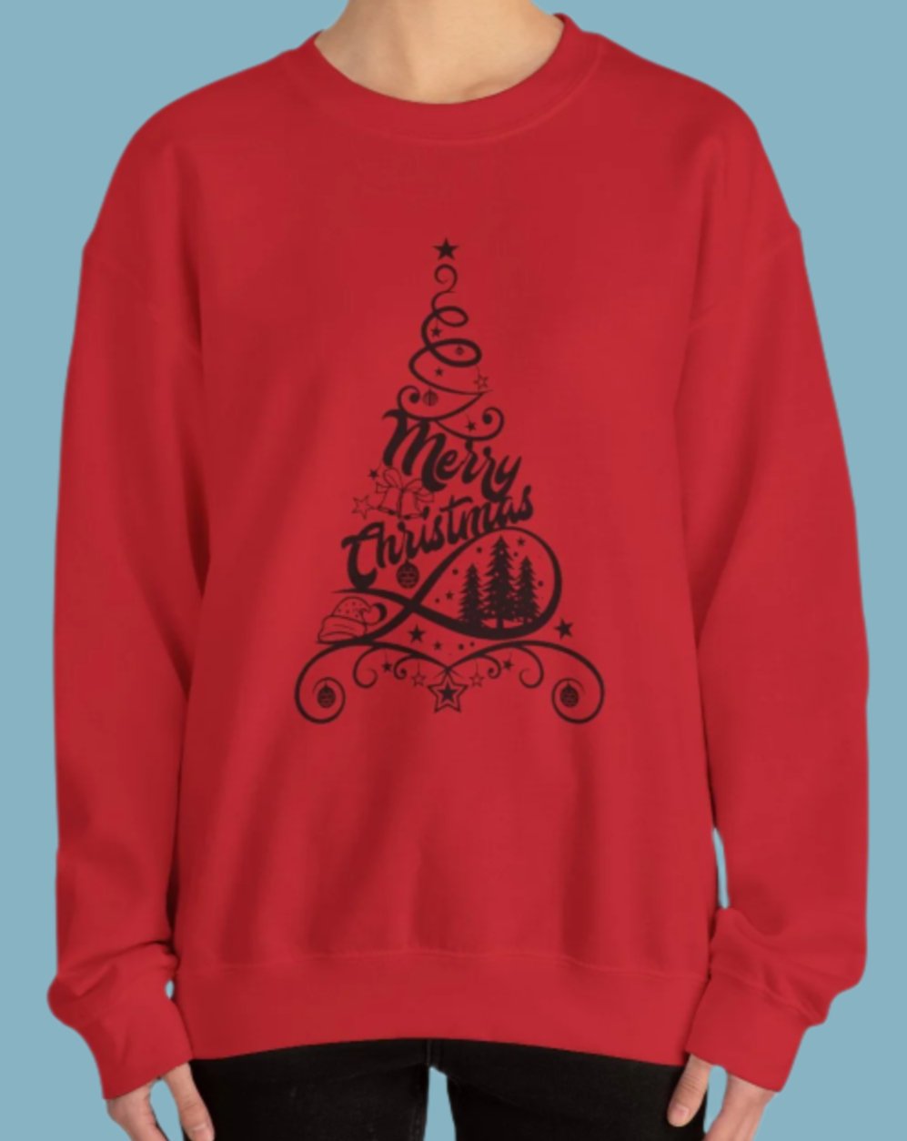 Sweater, Christmas, Sweatshirt