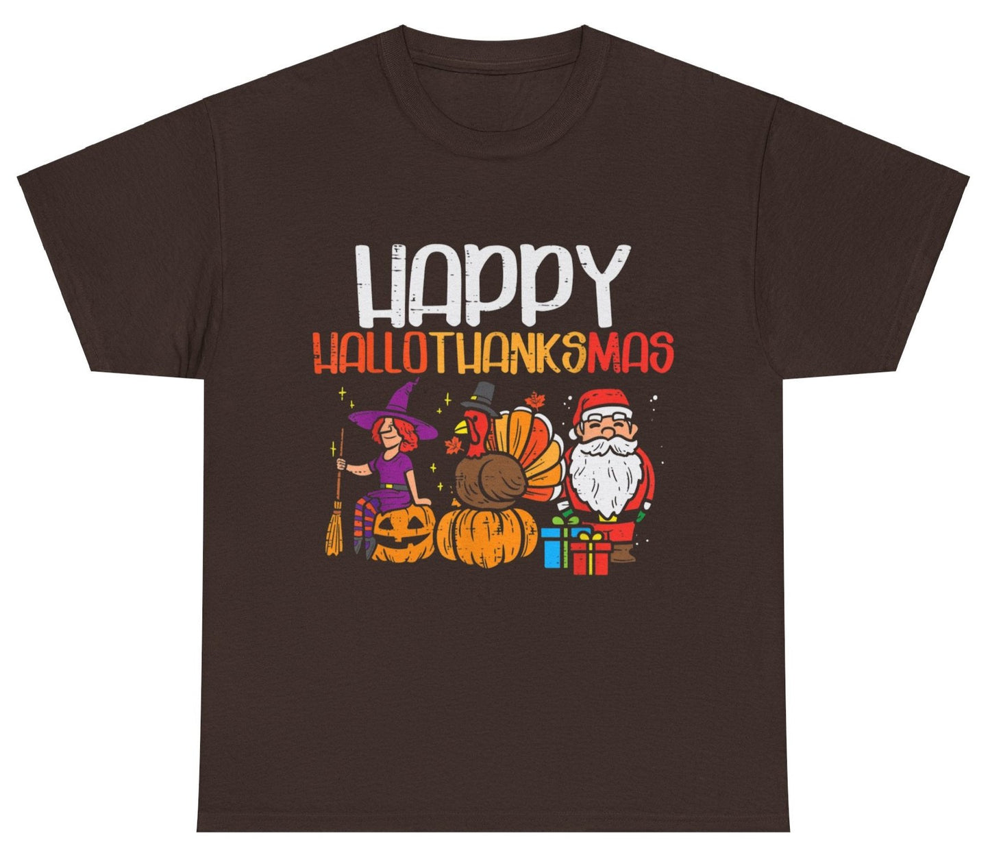 T-shirt, Christmas, Hallowe'en, Thanksgiving, Cotton Tee
