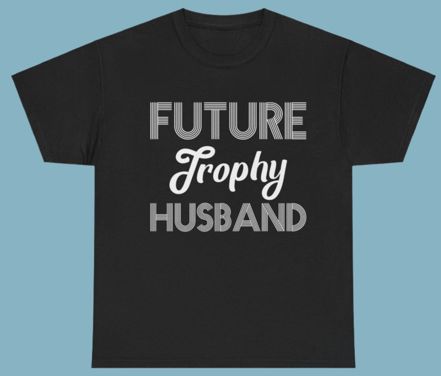 T-shirt, Husband, Cotton Tee