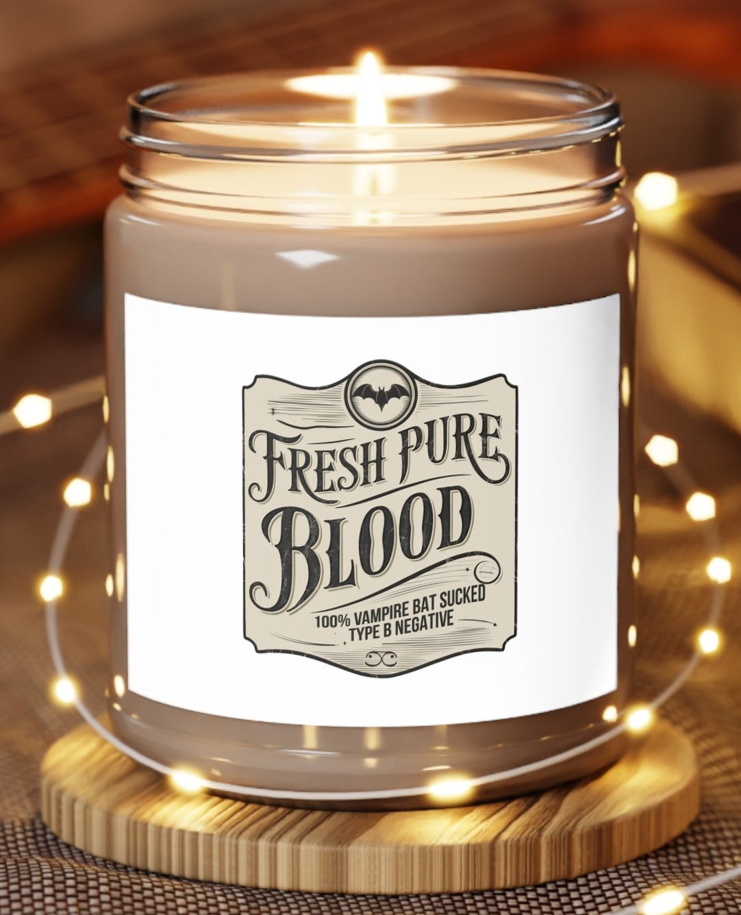 Candle, Jar, Fresh Pure Blood, Scented, Set
