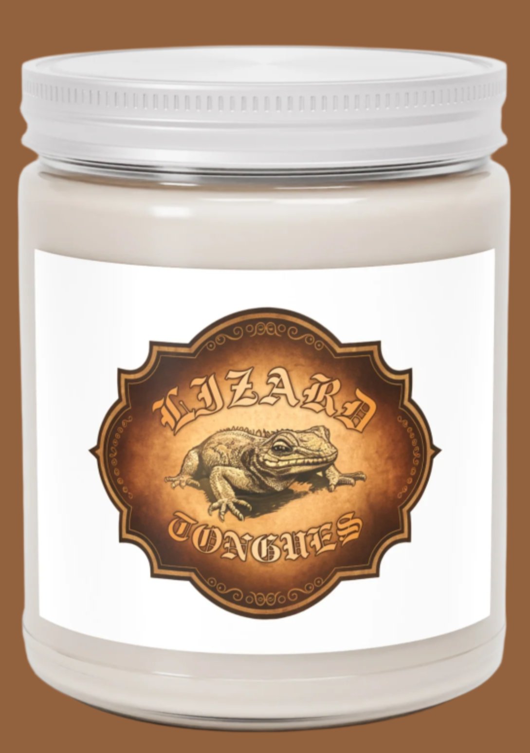 Candle, Jar, Lizard Tongue, Scented, Set