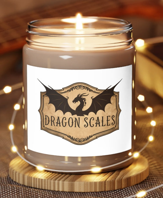 Candle, Jar, Dragon Scales, Scented, Set