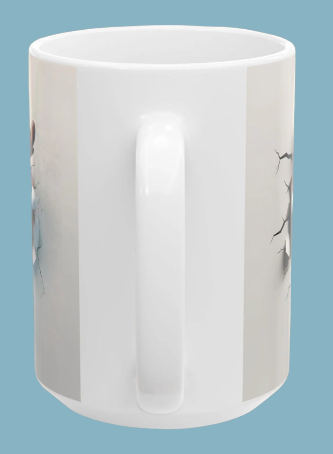 Coffee, Mug, Cup, Christmas, Reindeer, Ceramic, (11oz, 15oz)