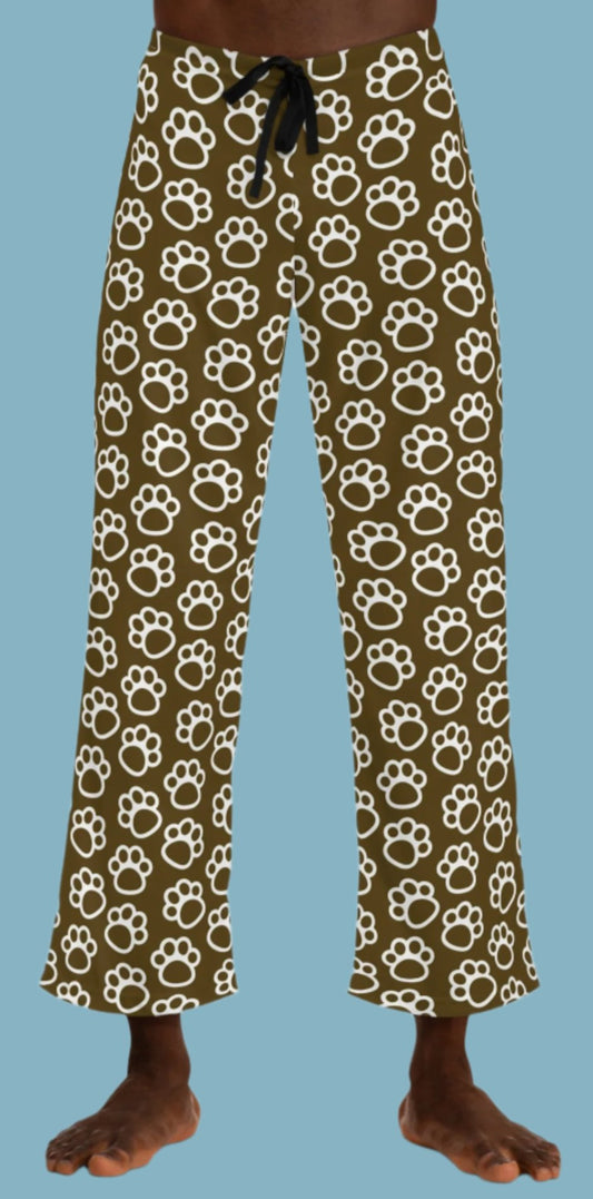 PJ Bottoms, Paw Prints, Pajama Pants