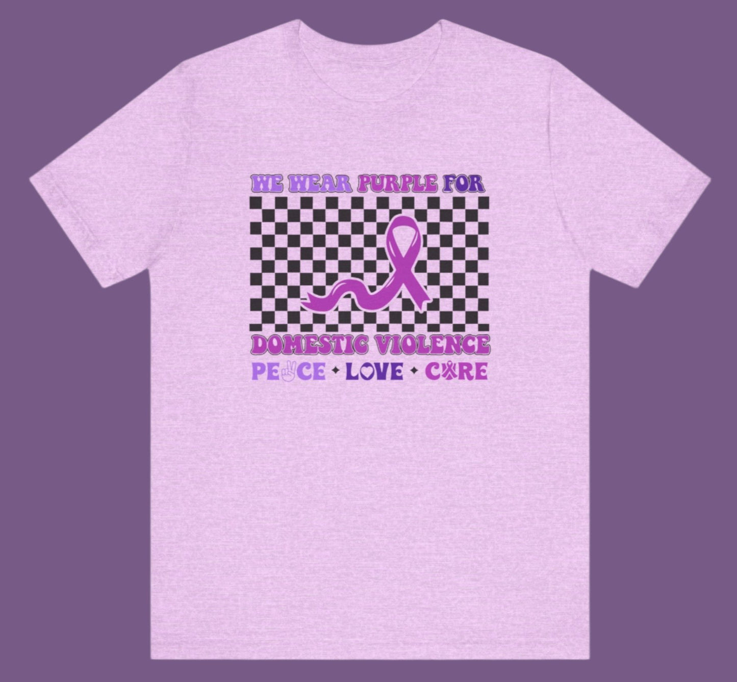 T-shirt, Awareness, Domestic Violence, Cotton Tee