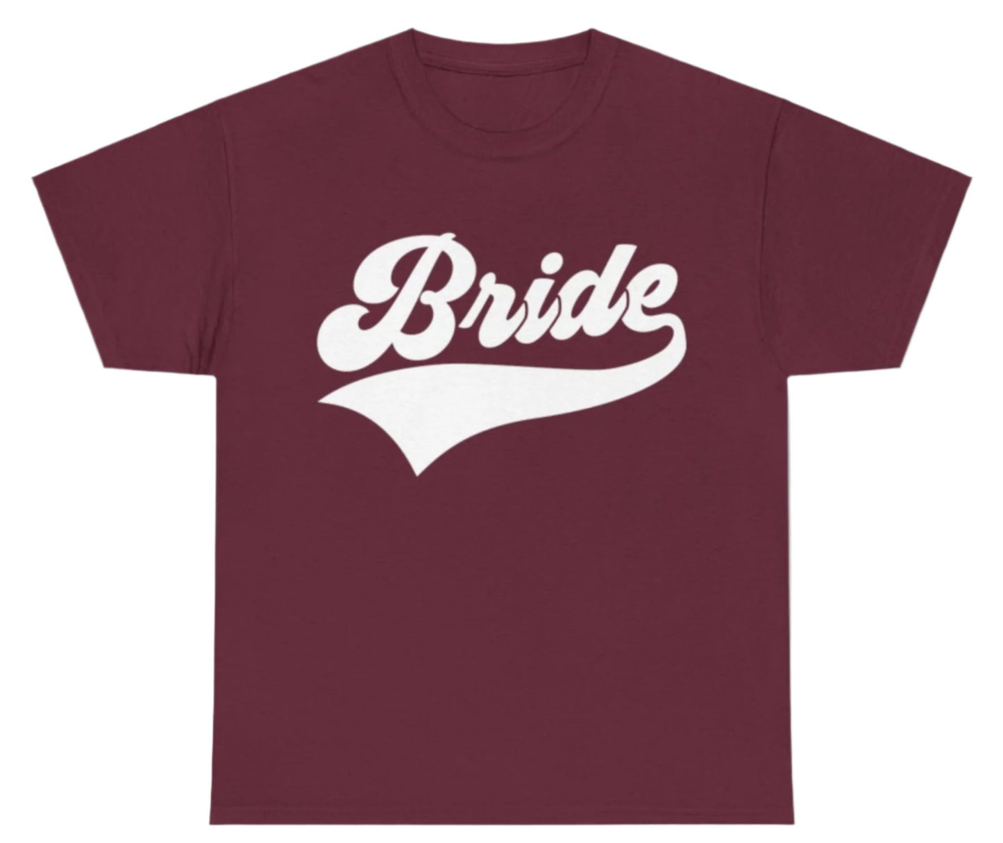 T-shirt, Bride, Cotton Tee