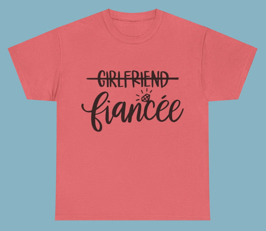 T-shirt,  Fiancee, Cotton Tee