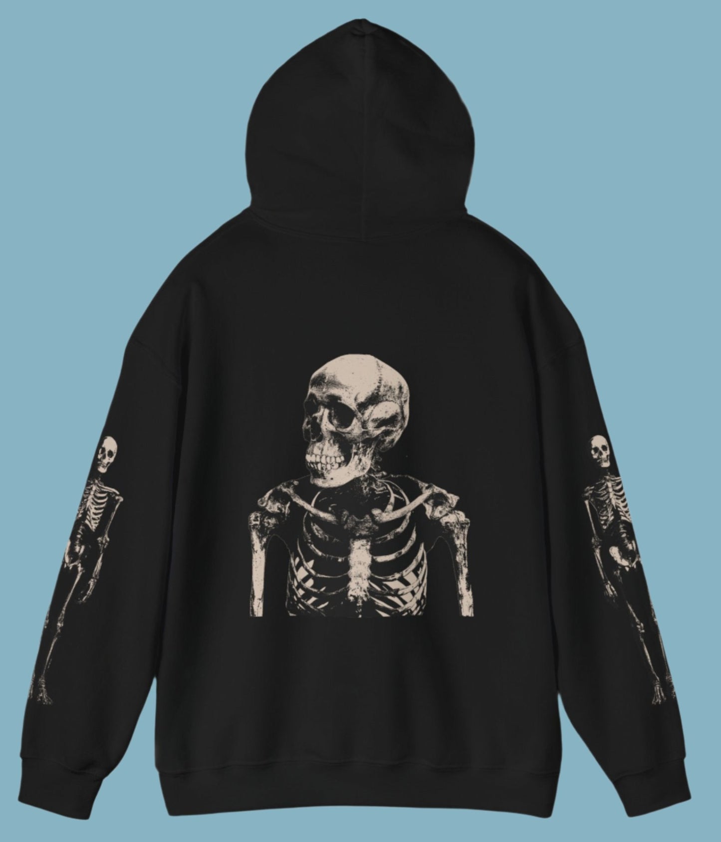Hoodie, Biker, Hooded Sweatshirt