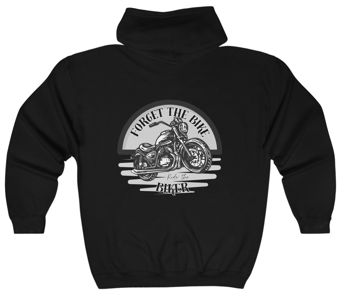 Zip Up, Hoodie, Zipper, Biker, Hooded Sweatshirt