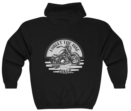 Zip Up, Hoodie, Zipper, Biker, Hooded Sweatshirt