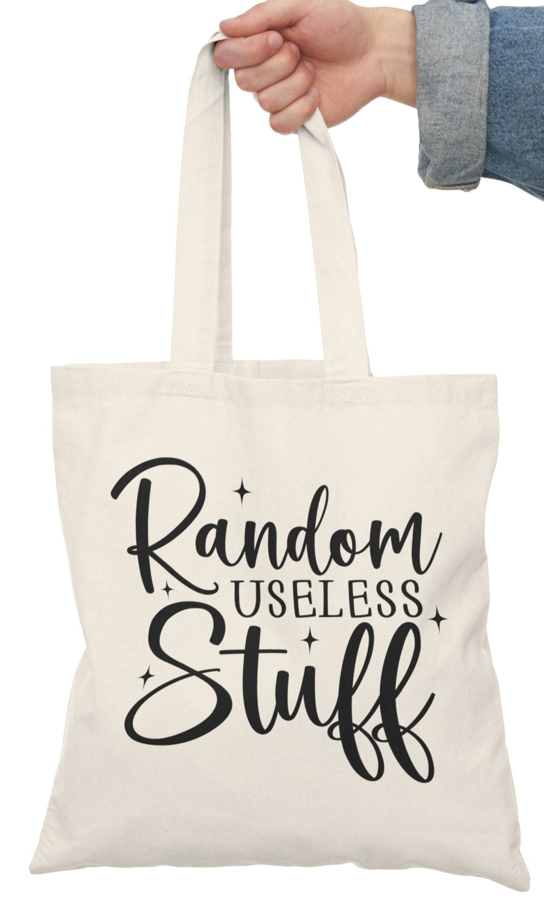 Shopping Bag, Canvas, Natural, Tote, Carry All