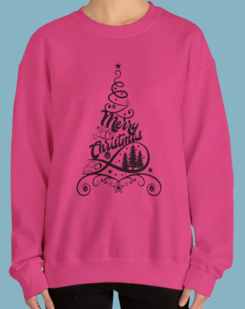 Sweater, Christmas, Sweatshirt