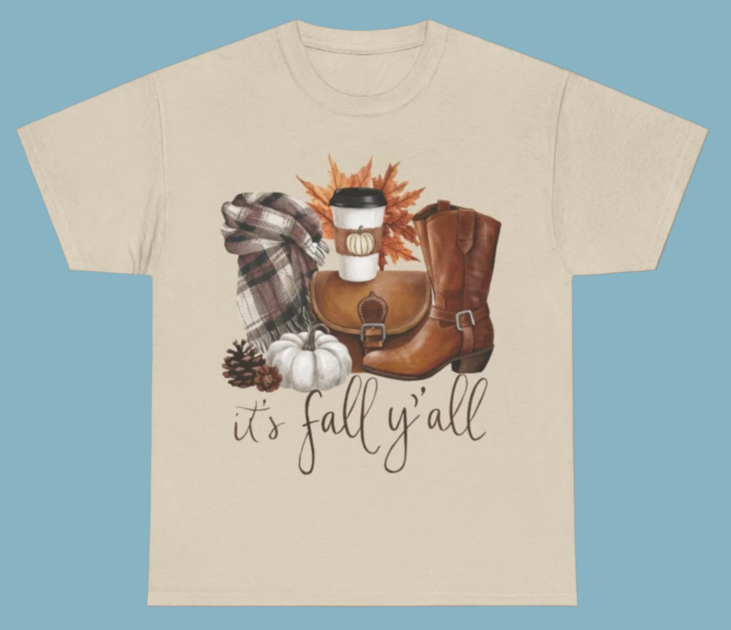 T-shirt, Autumn, Fall, Cotton Tee