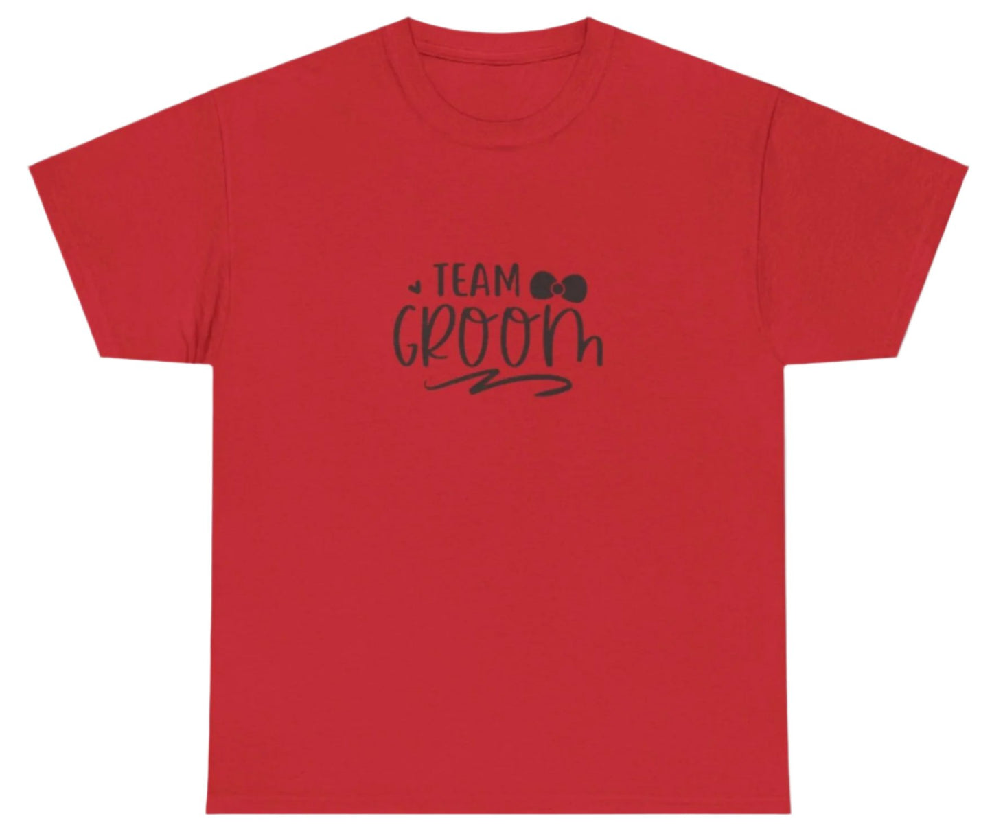 T-shirt, Team Groom, Cotton Tee