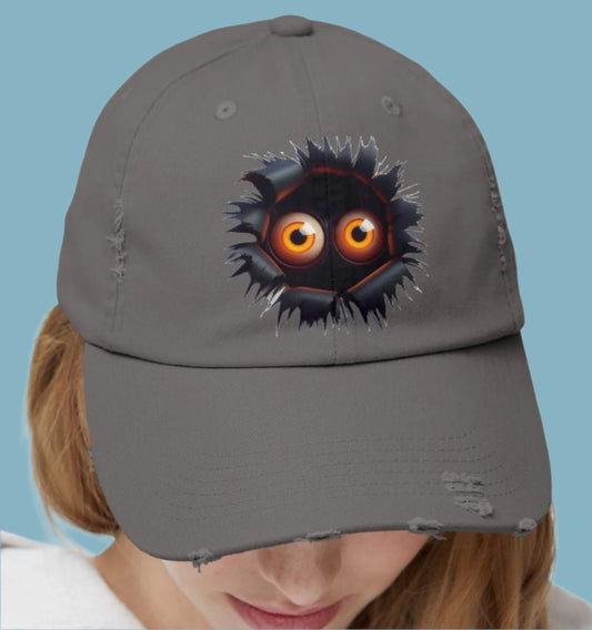 Hat, Eyes Peeking, Cap