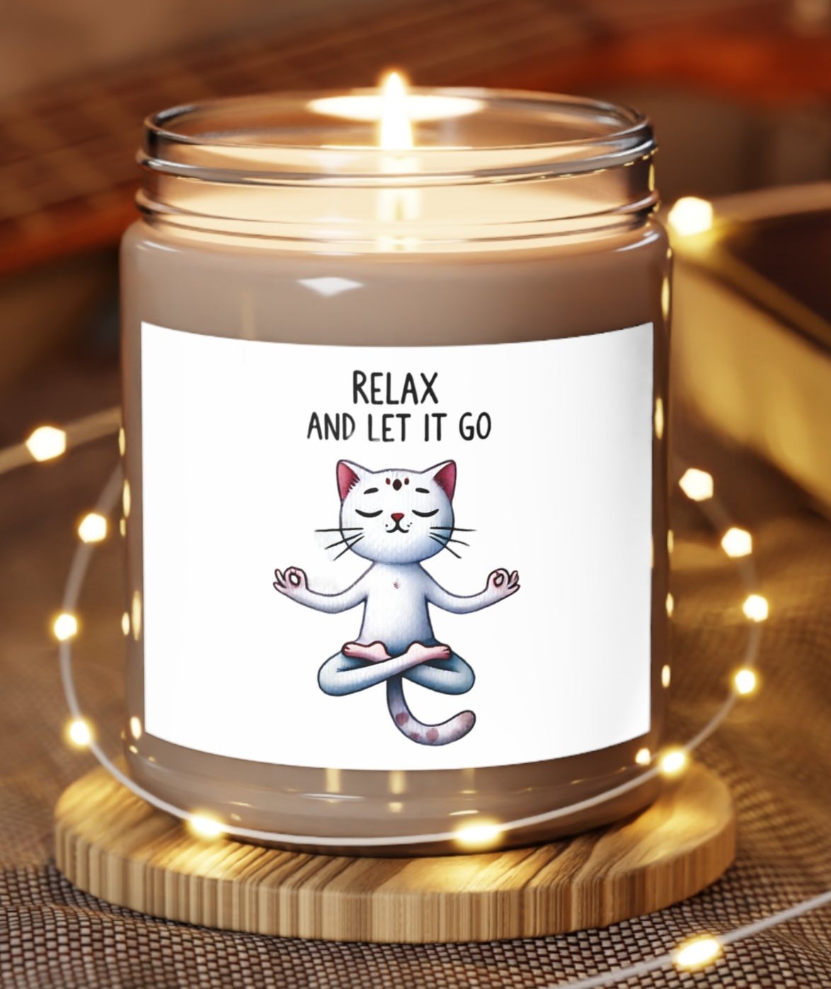 Candle, Jar, Scented