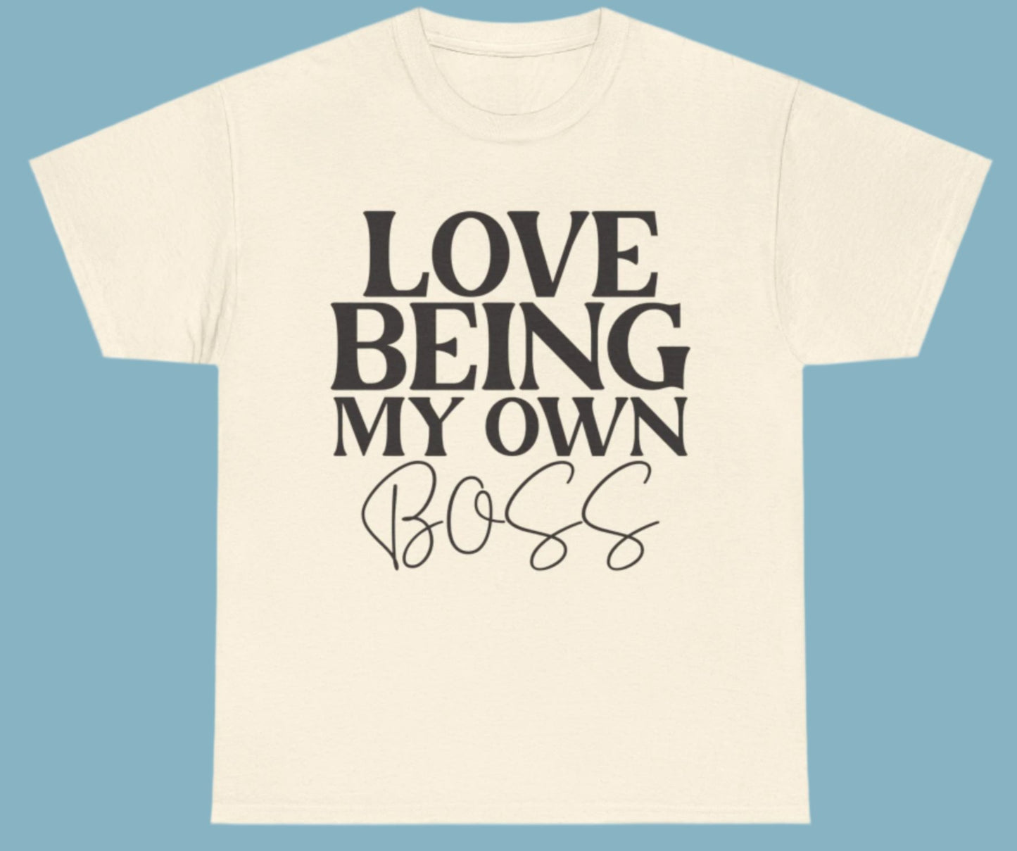 T-shirt, Boss Lady, Cotton Tee