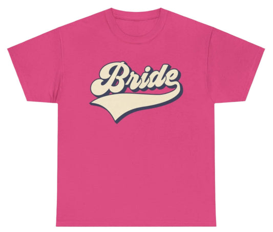 T-shirt, Bride, Cotton Tee