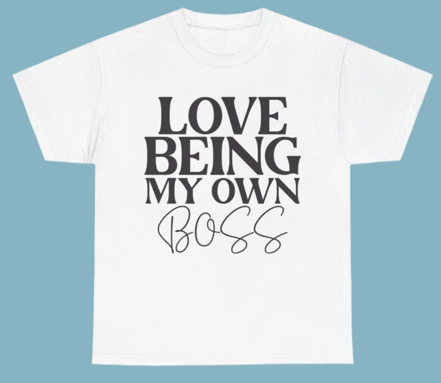 T-shirt, Boss Lady, Cotton Tee