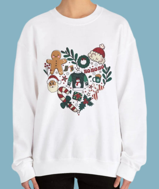 Sweater, Christmas, Sweatshirt