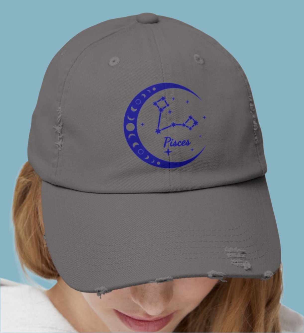 Hat, Zodiac, Pisces, Cap