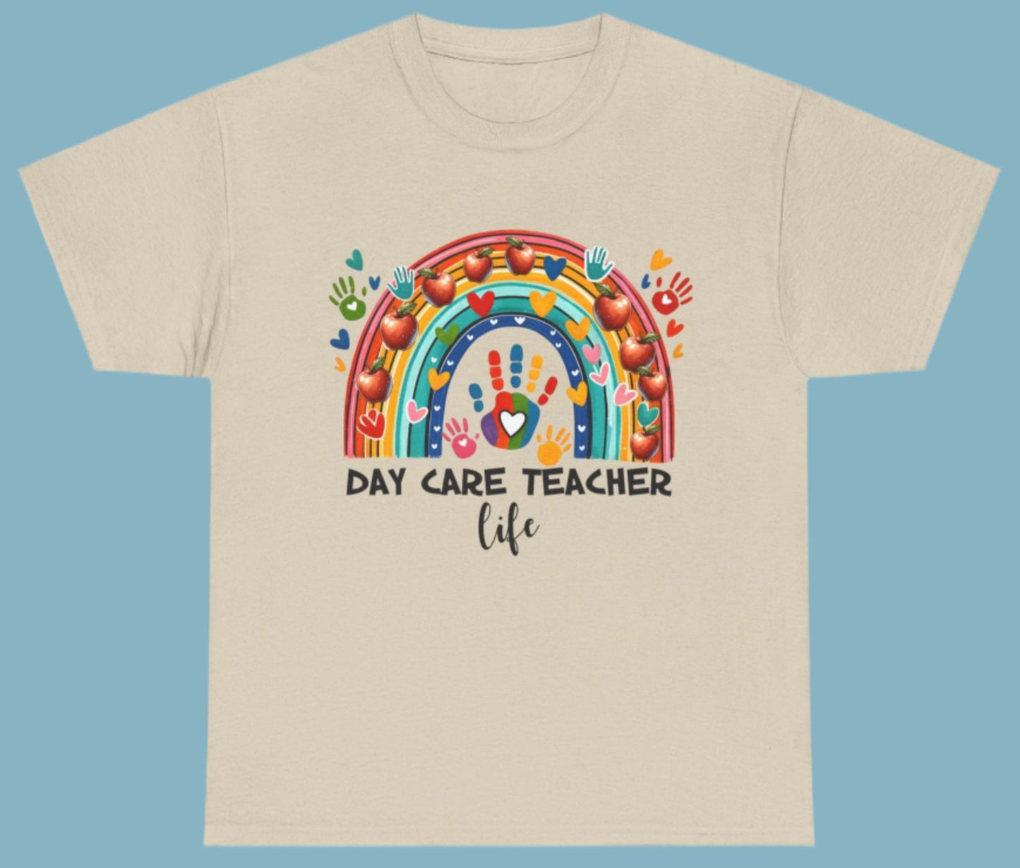 T-shirt, Teacher, Day Care, Cotton Tee