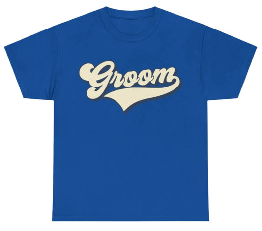 T-shirt, Groom, Cotton Tee