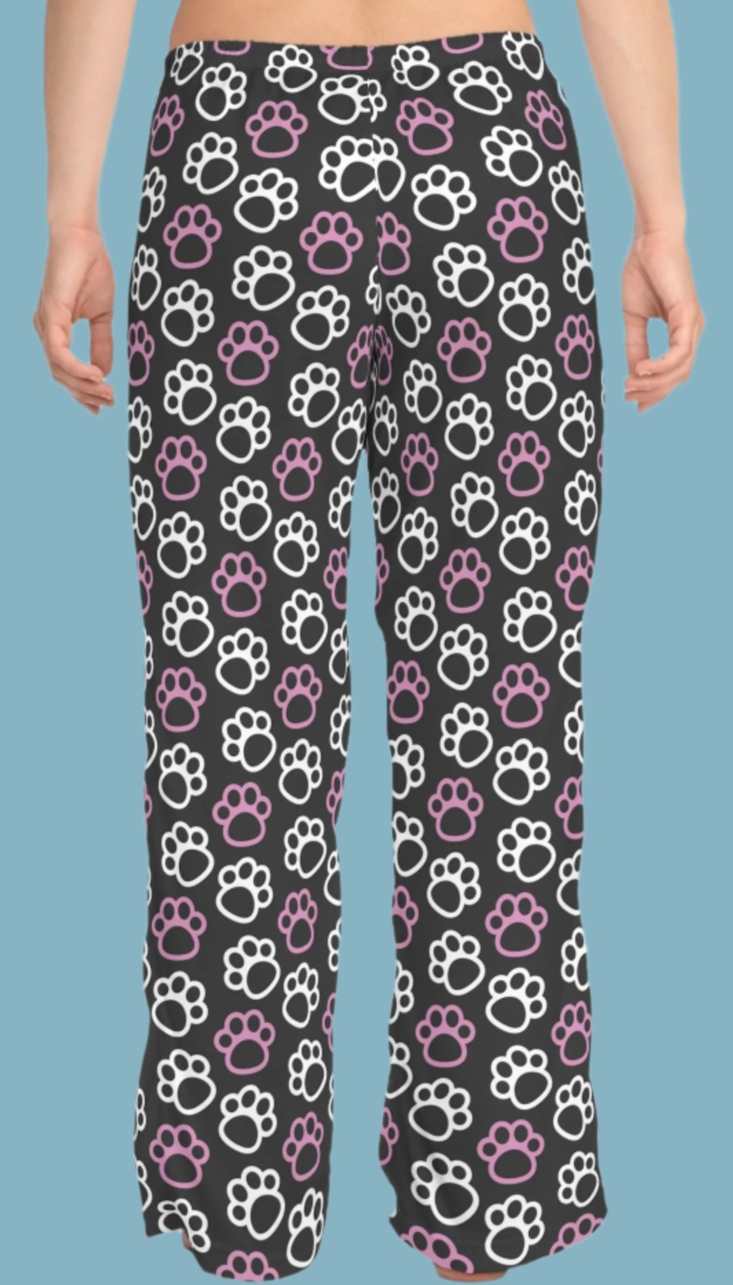 PJ Bottoms, Paw Prints, Pajama Pants