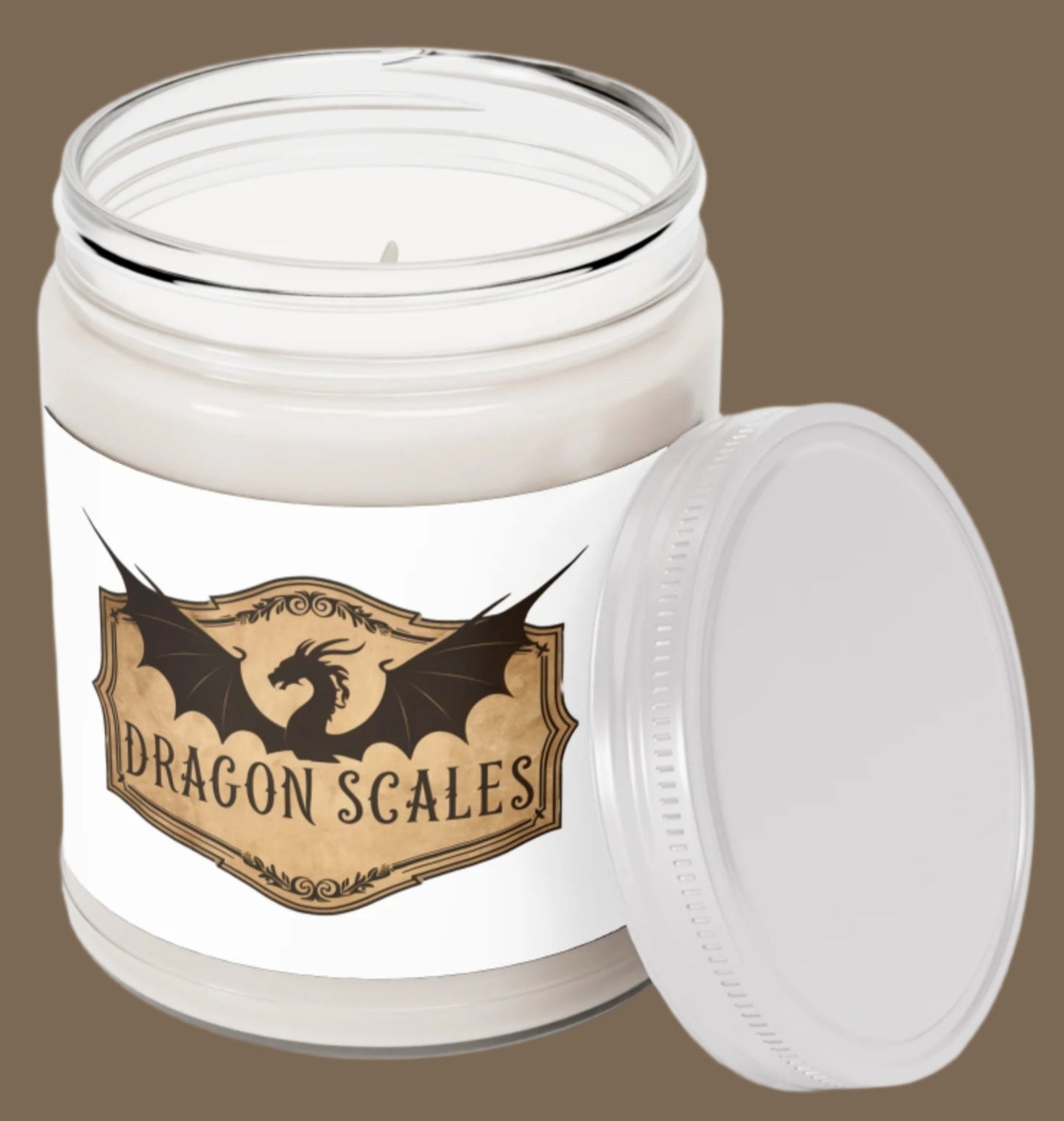 Candle, Jar, Dragon Scales, Scented, Set