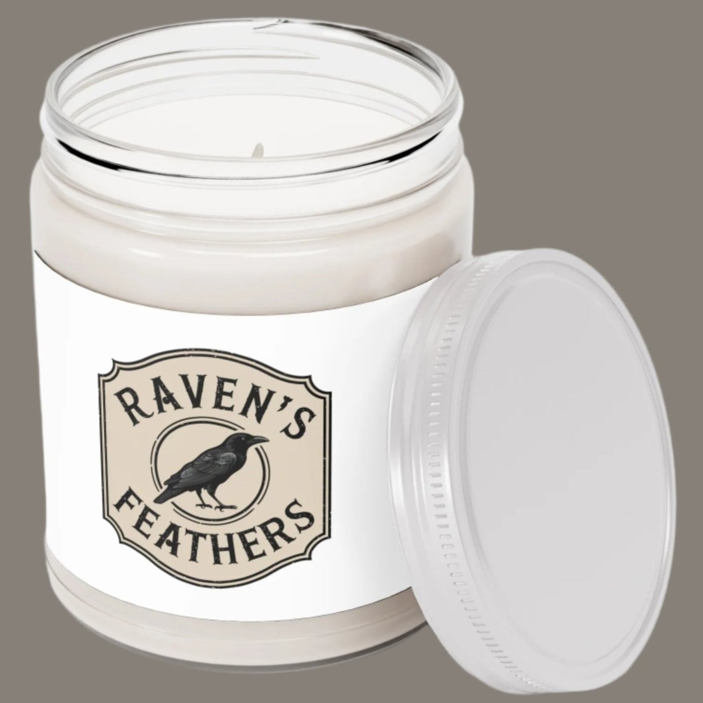 Candle, Jar, Raven's Feathers, Scented, Set