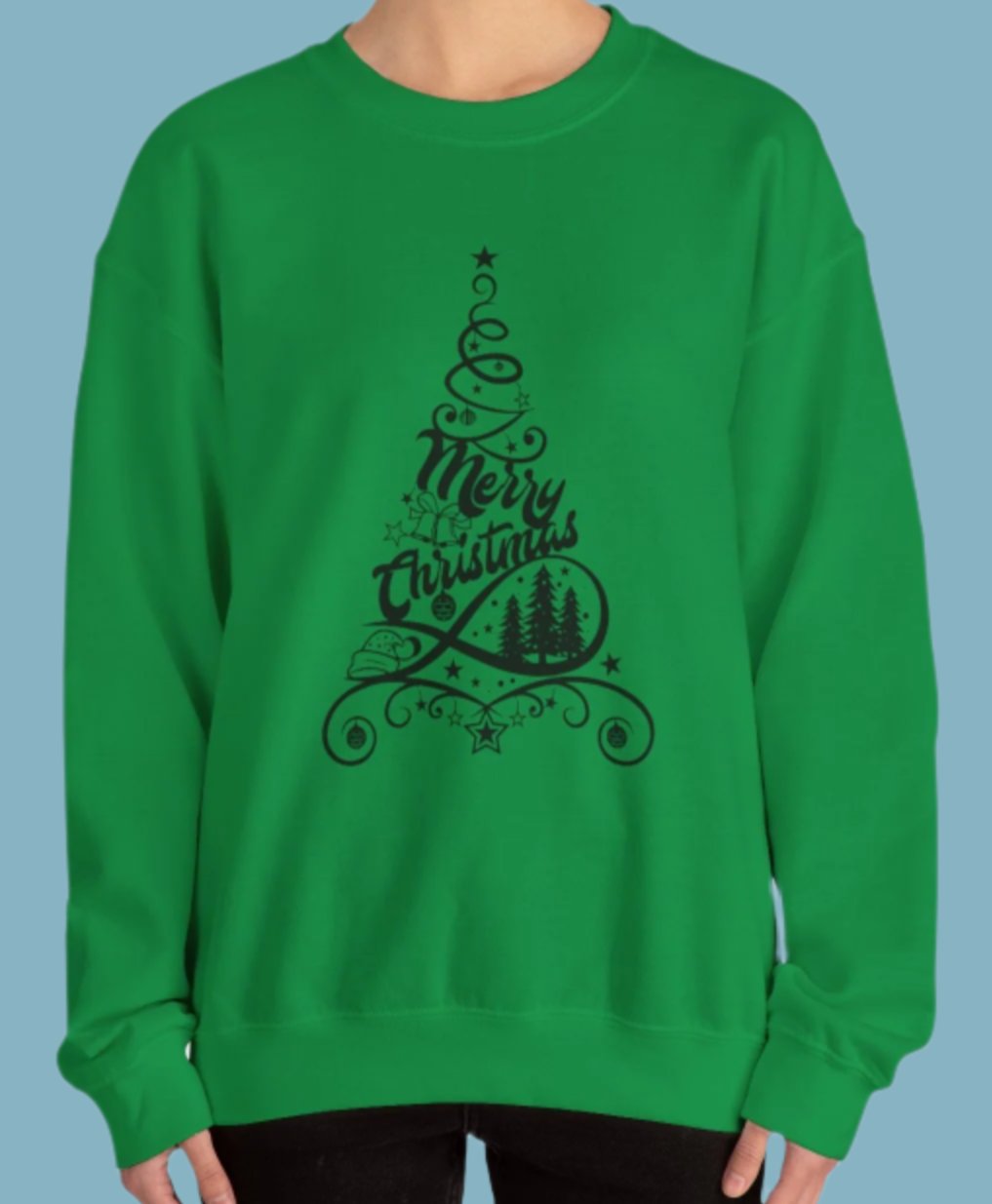 Sweater, Christmas, Sweatshirt