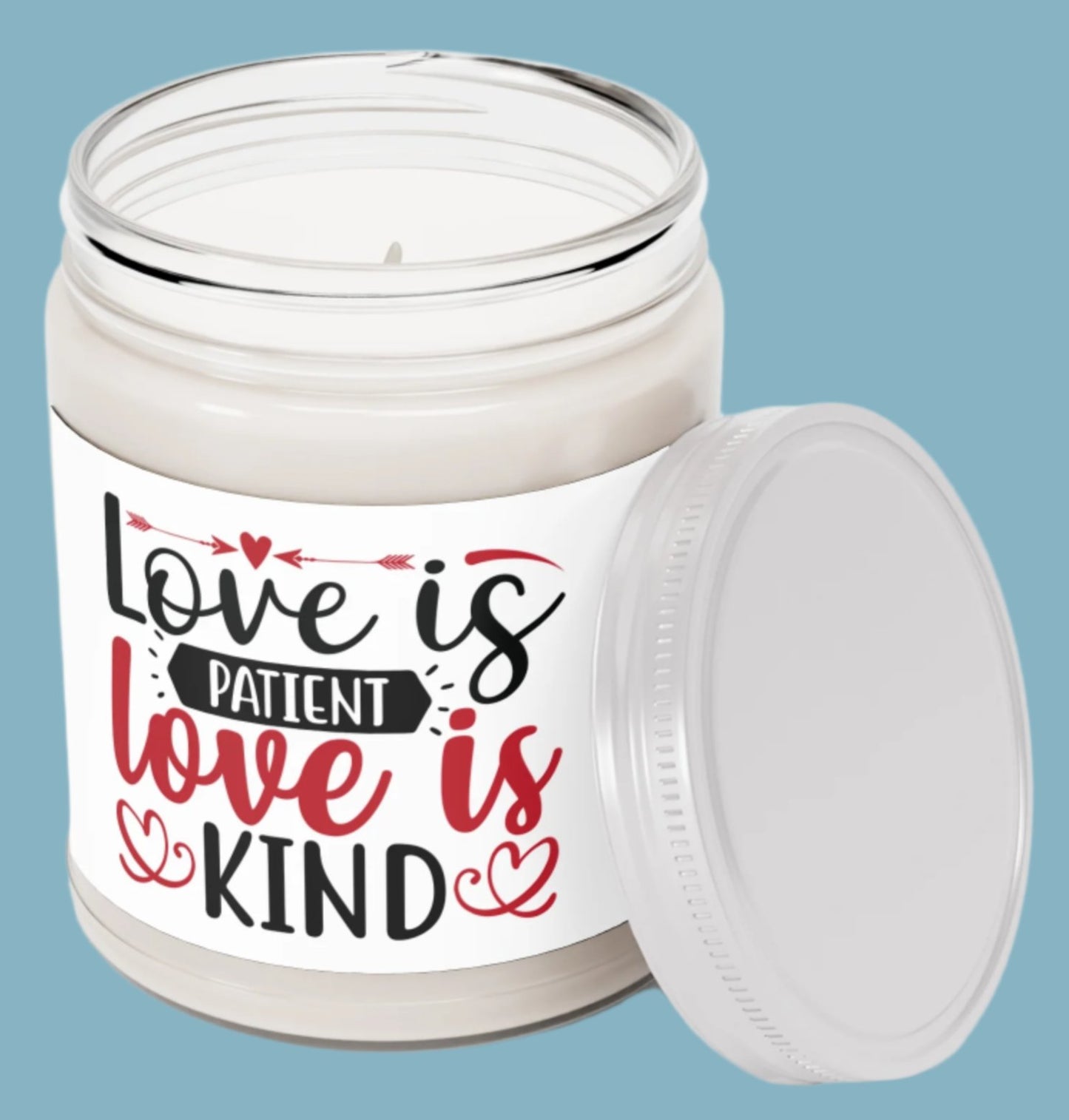 Candle, Jar, Love Is, Scented