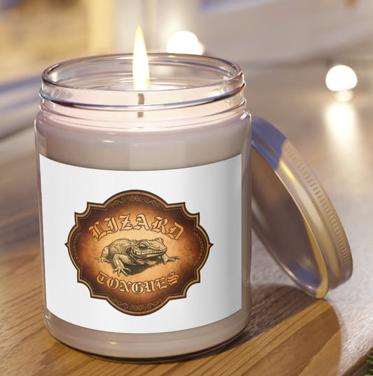 Candle, Jar, Lizard Tongue, Scented, Set