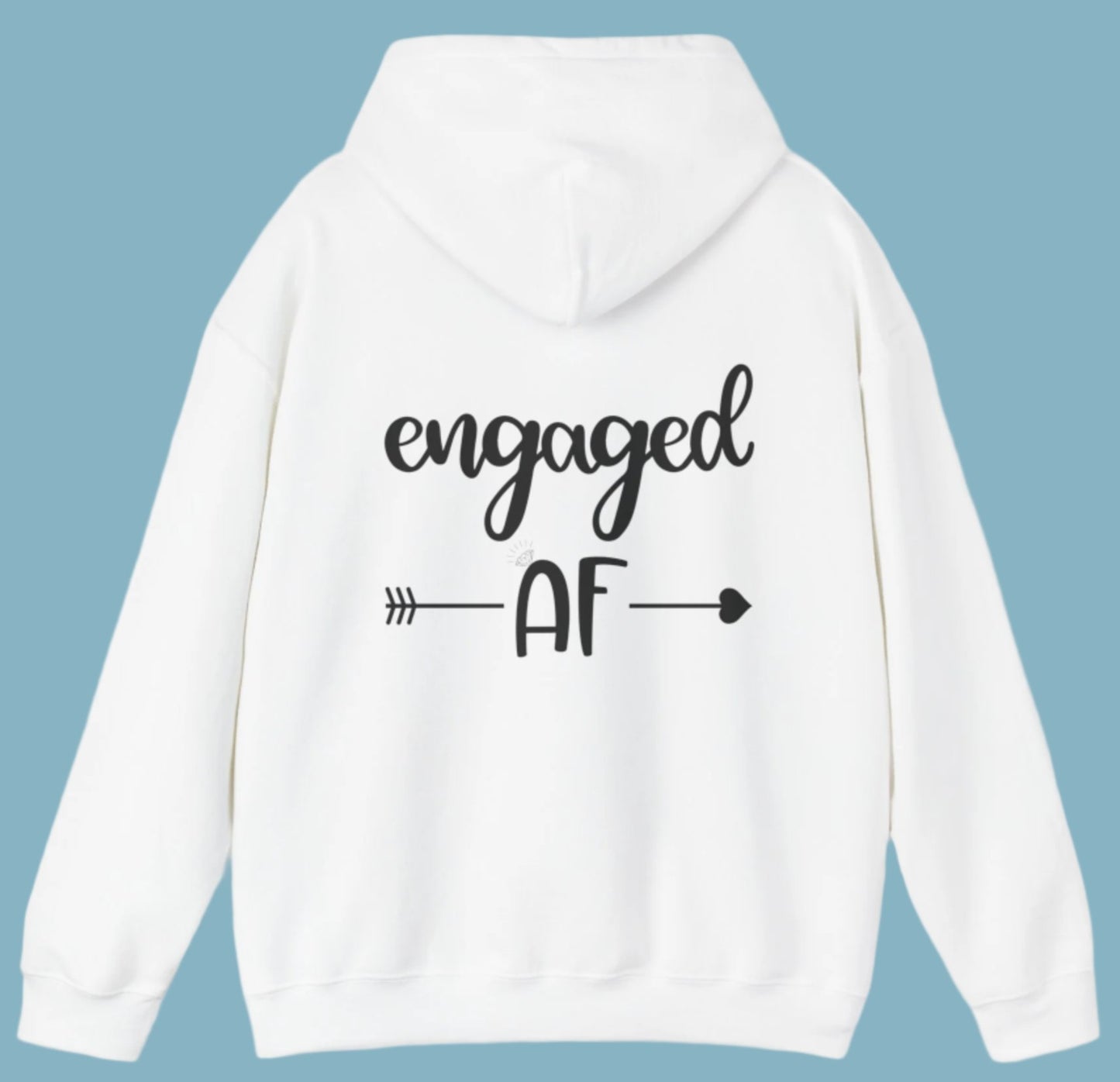 Hoodie, Engaged, Hooded Sweatshirt