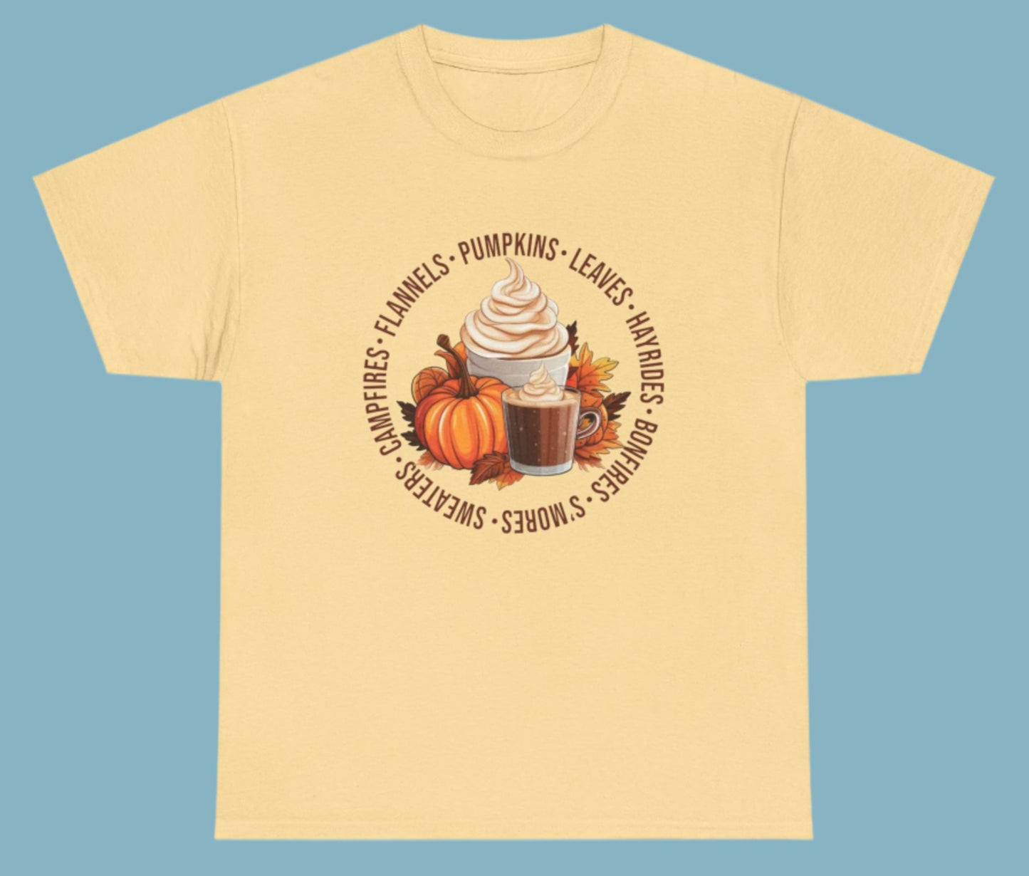 T-shirt, Autumn, Fall, Cotton Tee