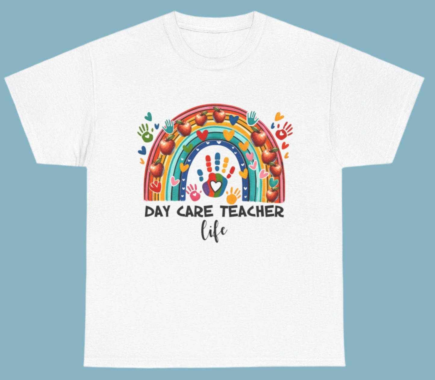 T-shirt, Teacher, Day Care, Cotton Tee