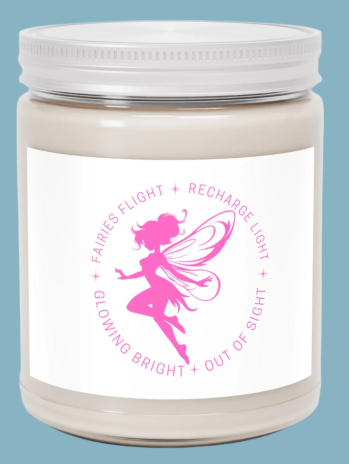 Candle, Jar, Fairy Light, Scented