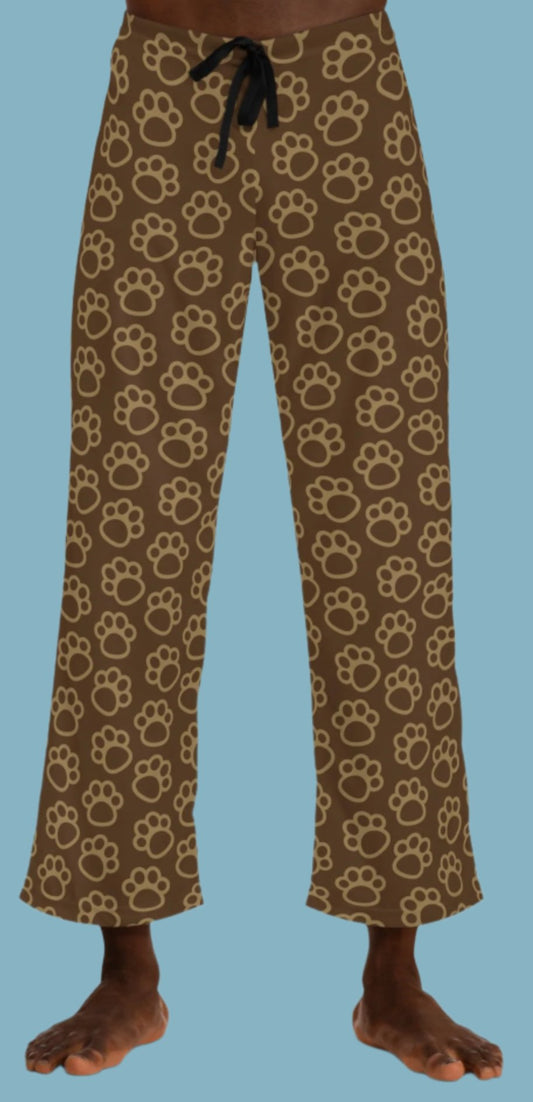 PJ Bottoms, Paw Prints, Pajama Pants
