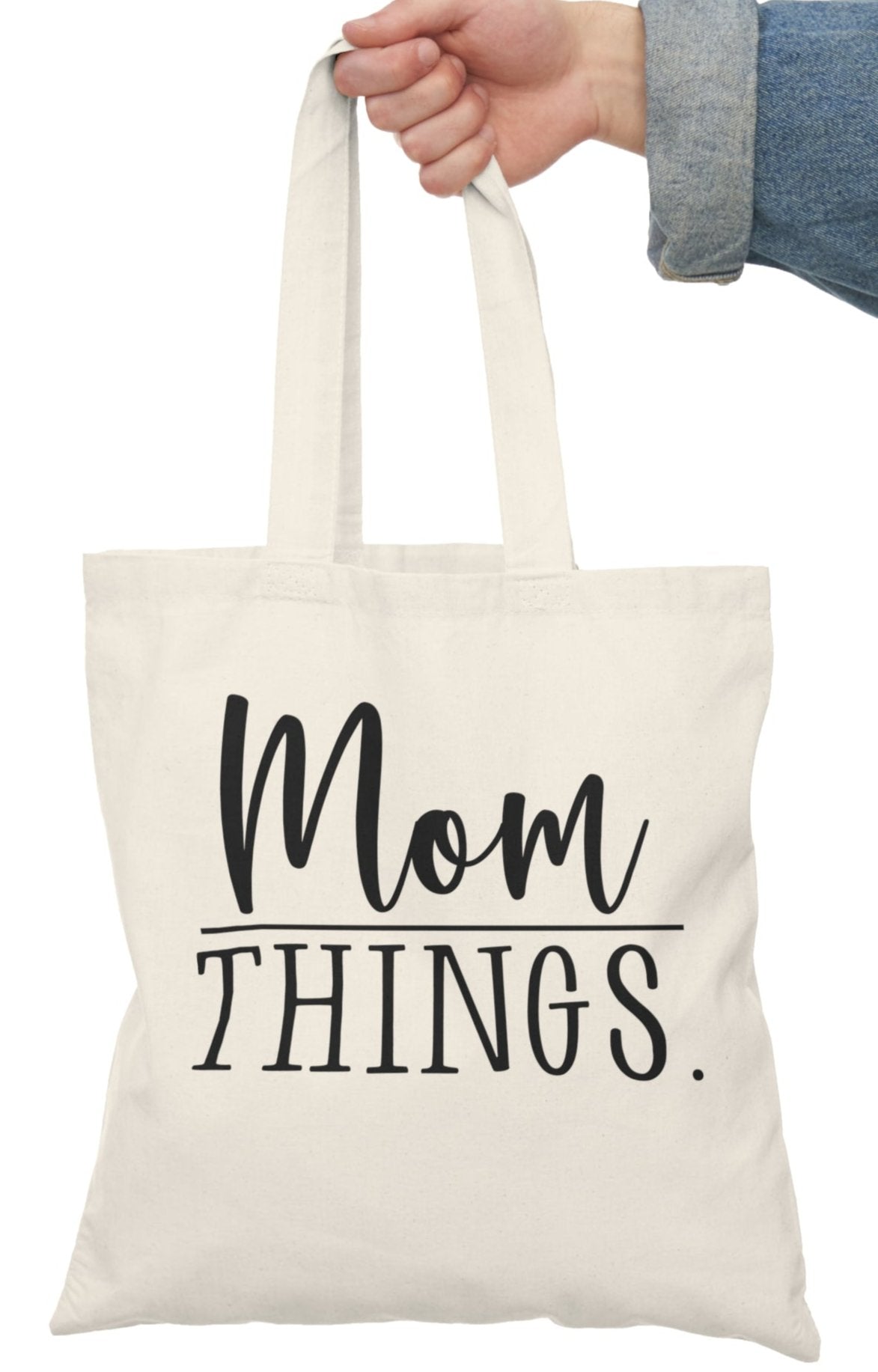 Shopping Bag, Canvas, Natural, Tote, Carry All