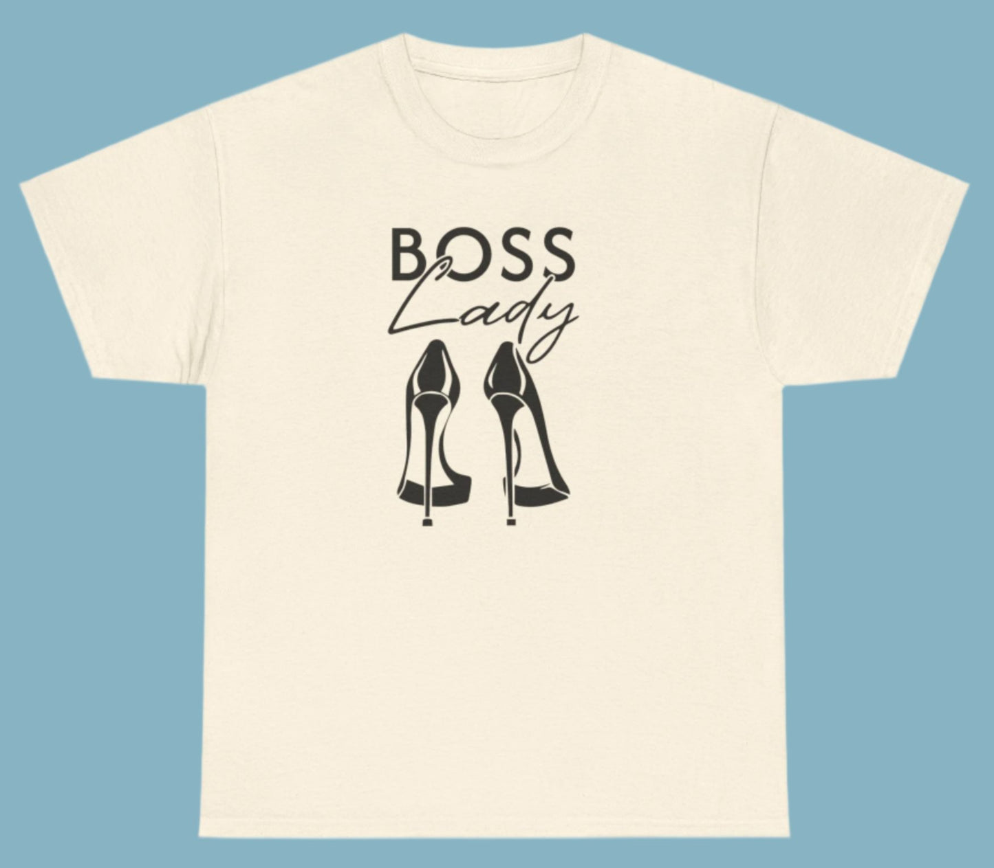 T-shirt, Boss Lady, Cotton Tee