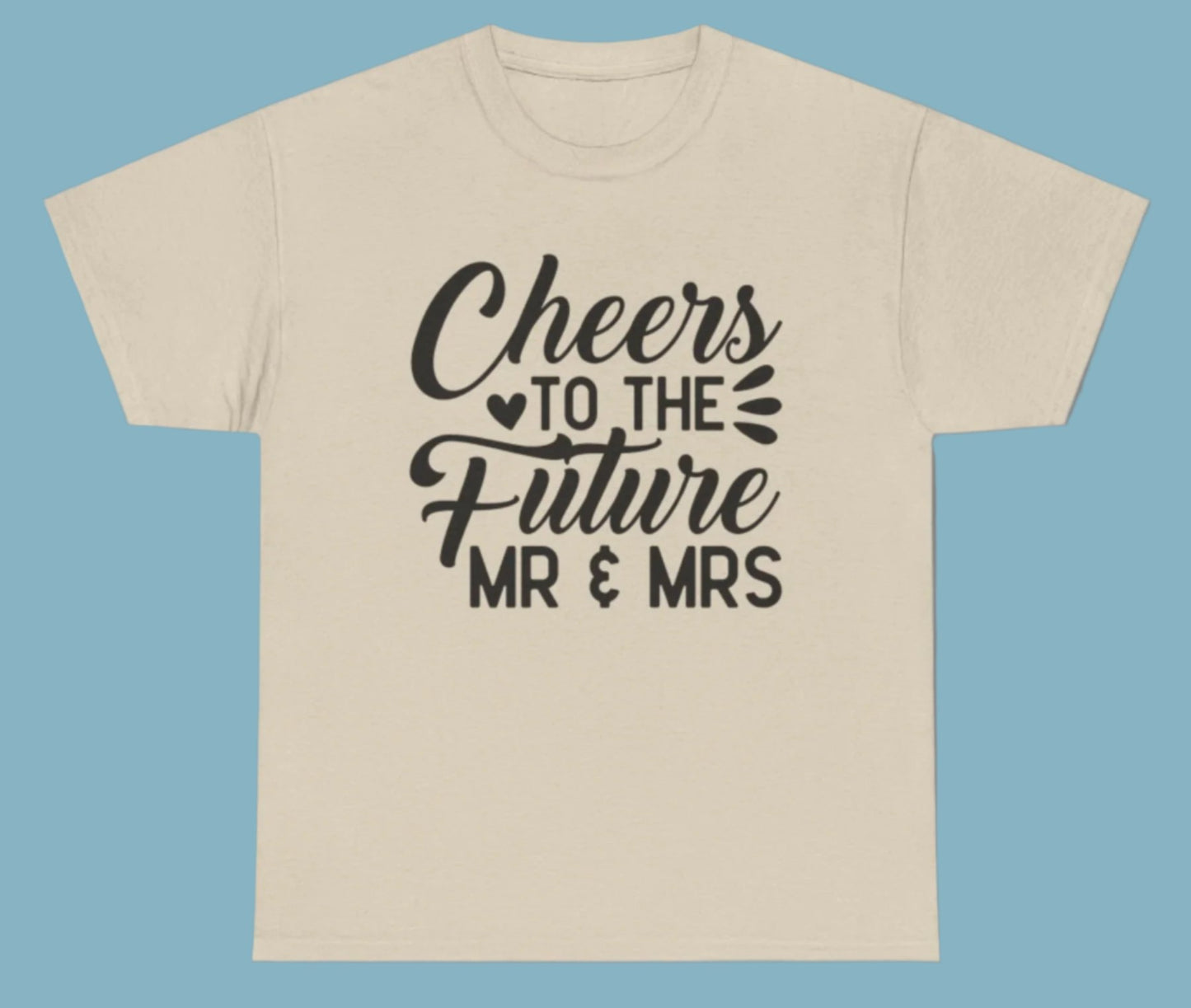 T-shirt, Mr. Mrs., Cotton Tee