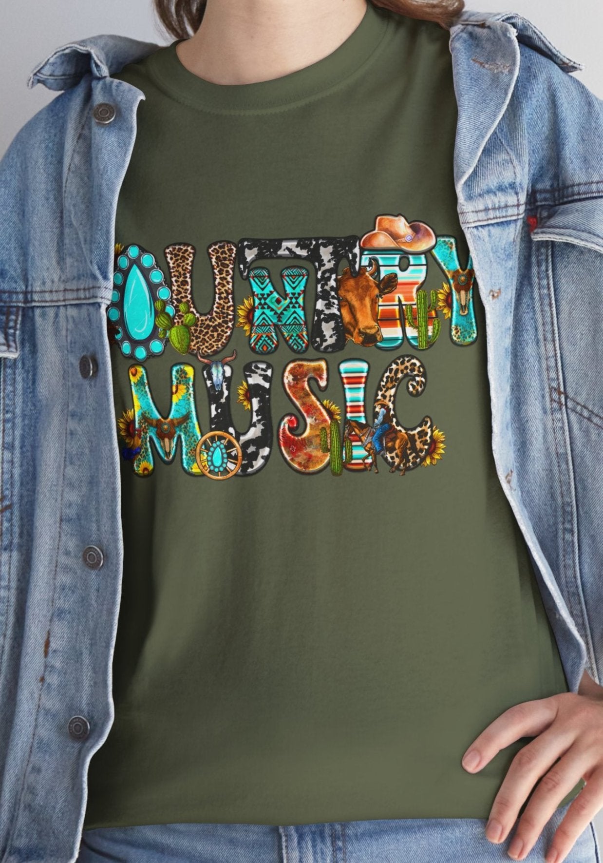 T-shirt, Music, Cotton Tee