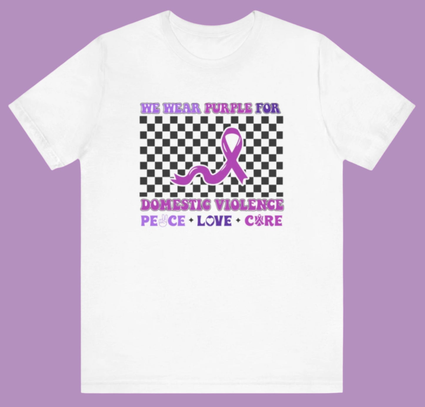 T-shirt, Awareness, Domestic Violence, Cotton Tee