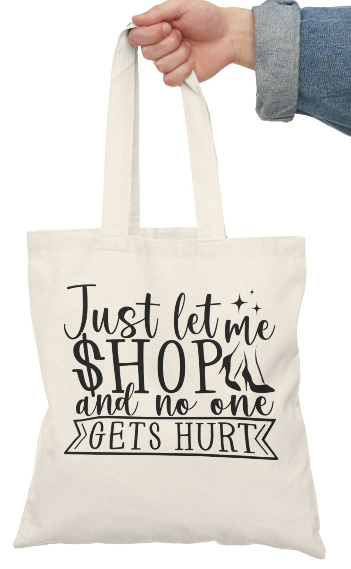 Shopping Bag, Canvas, Natural, Tote, Carry All