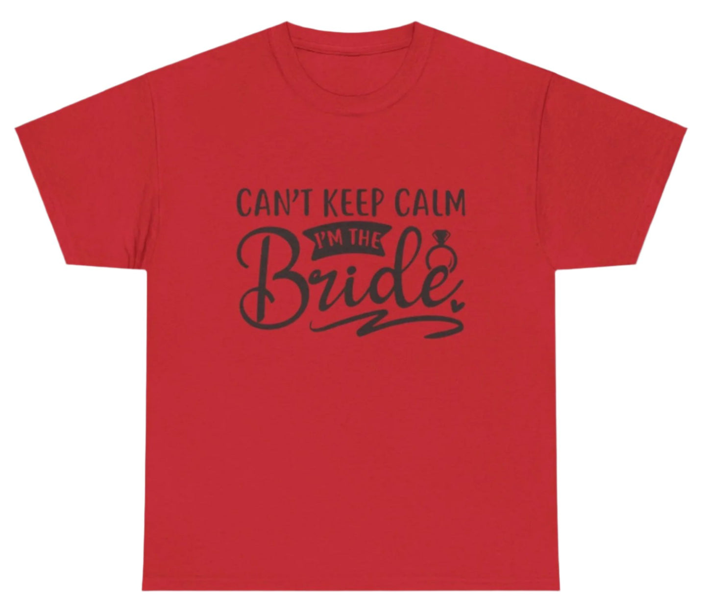 T-shirt, Bride, Cotton Tee