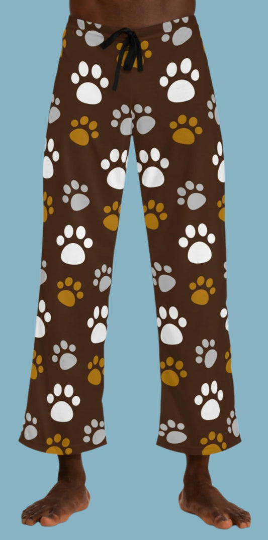 PJ Bottoms, Paw Prints, Pajama Pants