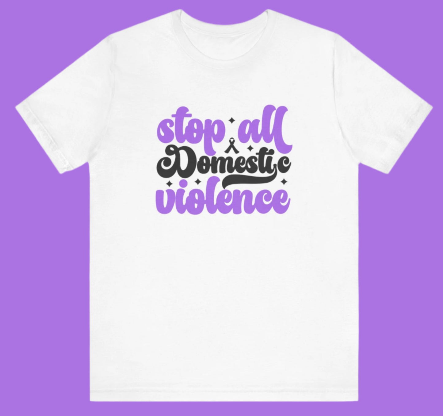 T-shirt, Awareness, Domestic Violence, Cotton Tee