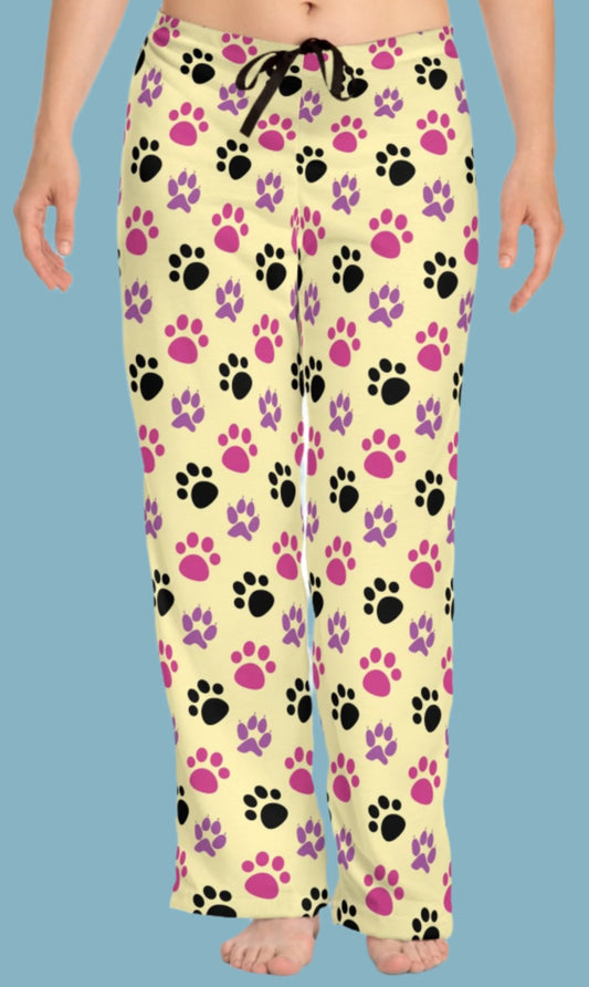 PJ Bottoms, Paw Prints, Pajama Pants